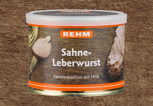 Sahne-Leberwurst