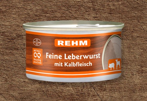Feine Leberwurst mit Kalbfleisch